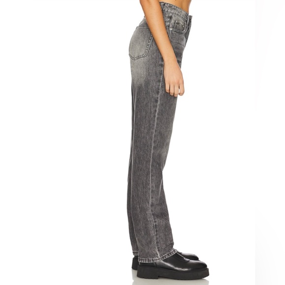 Superdown Lanie Jeans in Washed Grey - Picture 3 of 8